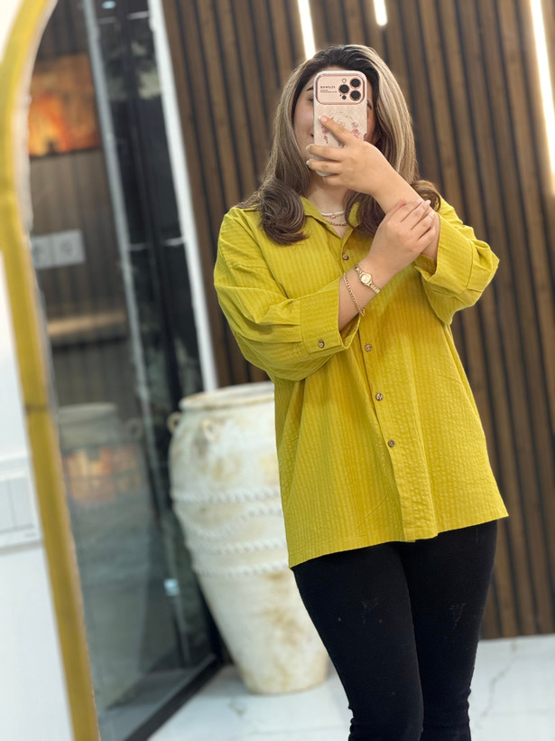 شومیز لینن مدل بهار