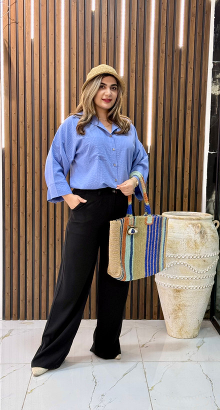 شومیز لینن مدل بهار